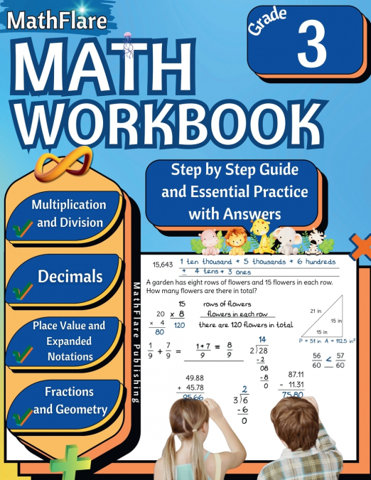 MathFlare - Math Workbook 3rd Grade