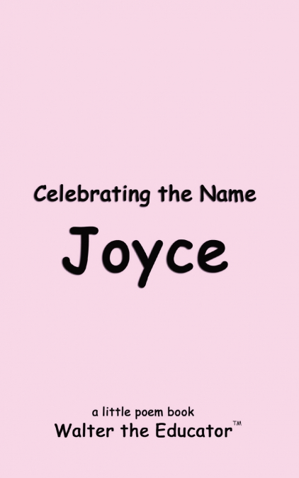 Celebrating the Name Joyce