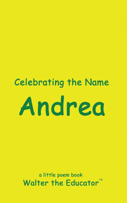 Celebrating the Name Andrea