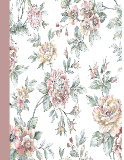 Botanical Blooms Graph Paper Notebook
