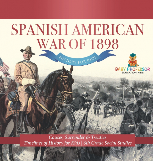 Spanish American War of 1898 - History for Kids - Causes, Surrender & Treaties | Timelines of History for Kids | 6th Grade Social Studies