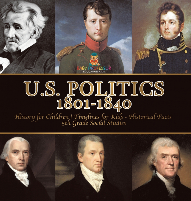 U.S. Politics 1801-1840 - History for Children | Timelines for Kids - Historical Facts | 5th Grade Social Studies