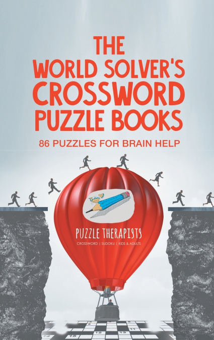 The World Solver’s Crossword Puzzle Books | 86 Puzzles for Brain Help