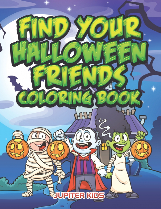 Find Your Halloween Friends Coloring Book