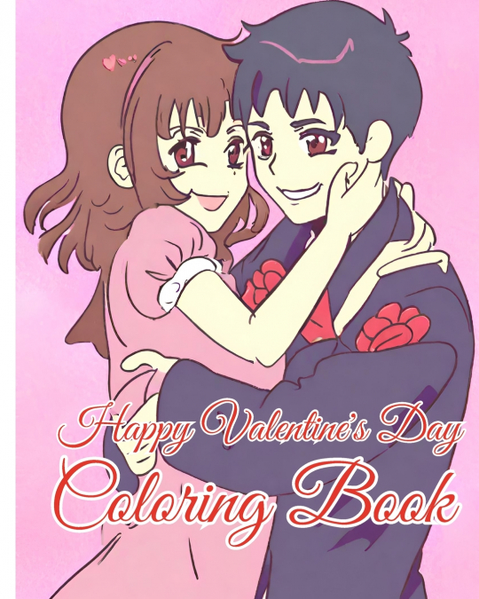 Happy Valentine’s Day Coloring Book