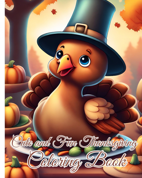 Cute and Fun Thanksgiving Coloring Book
