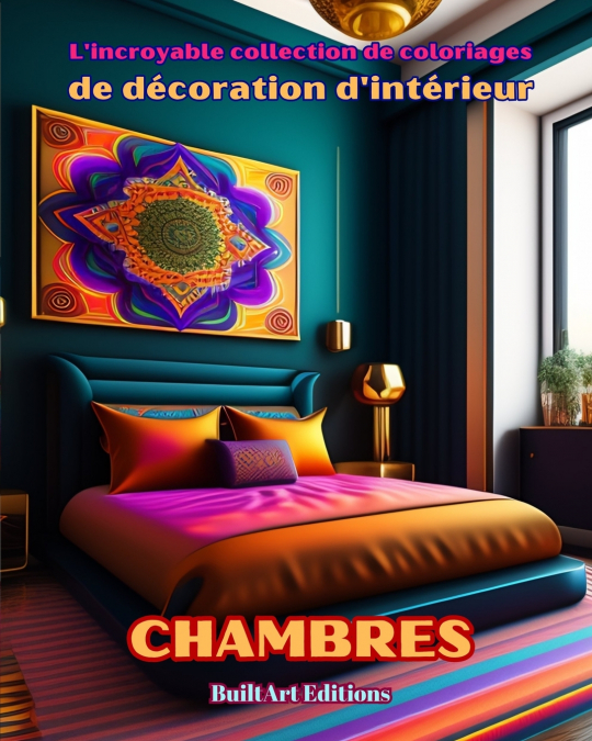 L’incroyable collection de coloriages de décoration d’intérieur