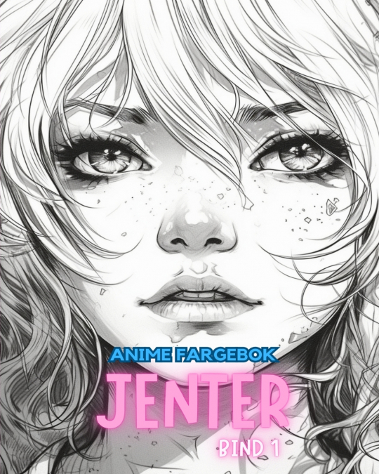 Anime fargebok  JENTER  VOLUM 1