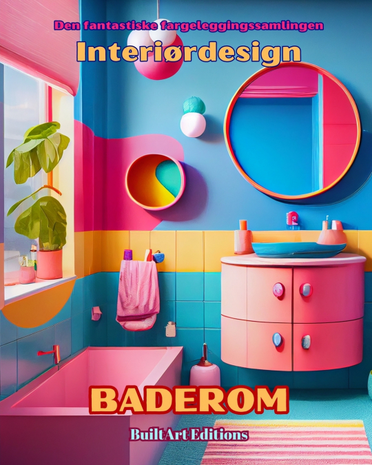 Den fantastiske fargeleggingssamlingen - Interiørdesign