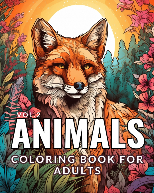 Animals - Coloring book for adults Vol.2