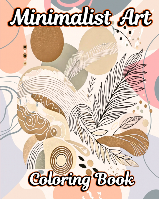 Minimalist Art Coloring Book