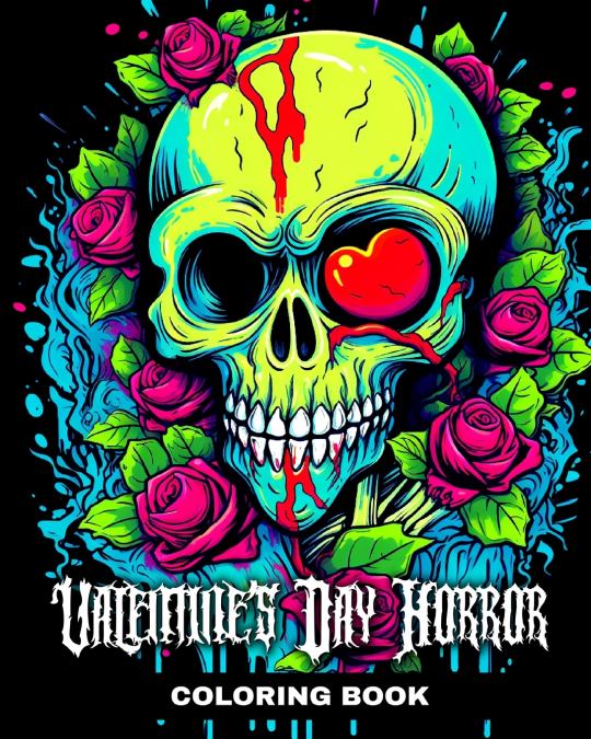 Valentine’s Day Horror Coloring Book
