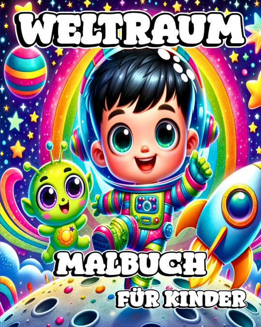 Weltraum Malbuch für Kinder
