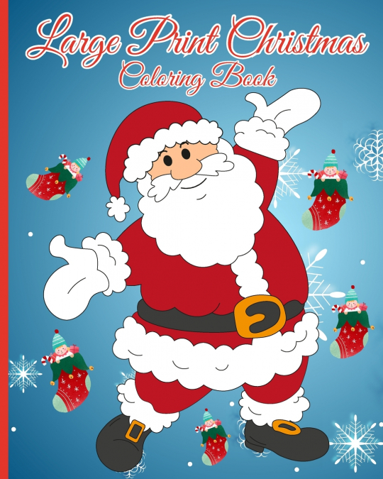 Large Print Christmas Coloring Book