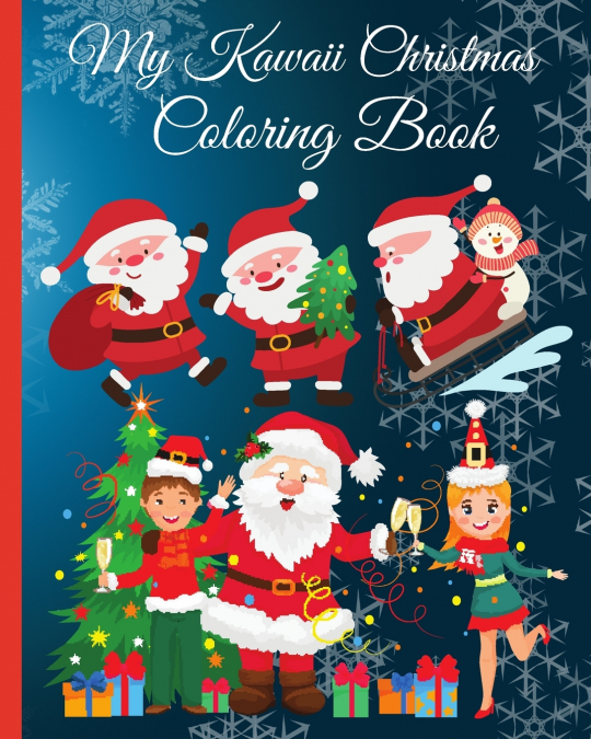 My Kawaii Christmas Coloring Book