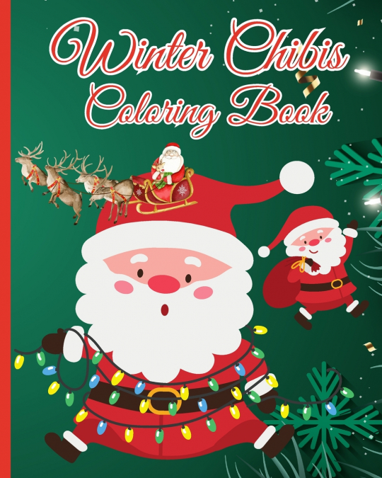 Winter Chibis Coloring Book