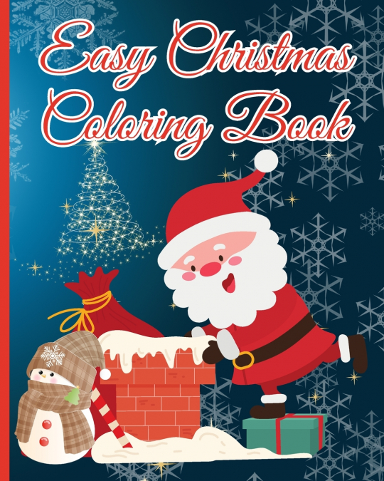 Easy Christmas Coloring Book