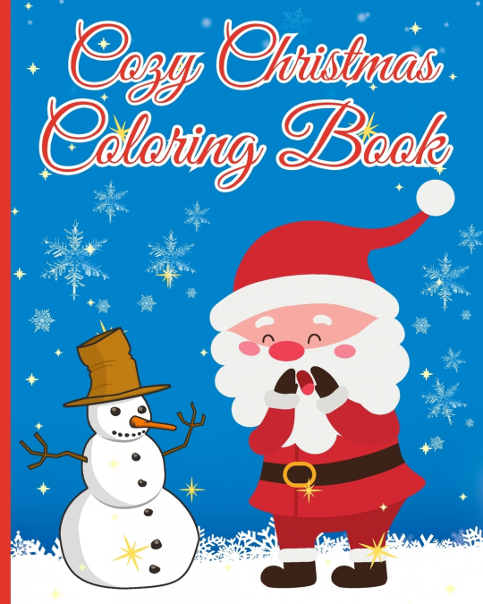 Cozy Christmas Coloring Book For Kids
