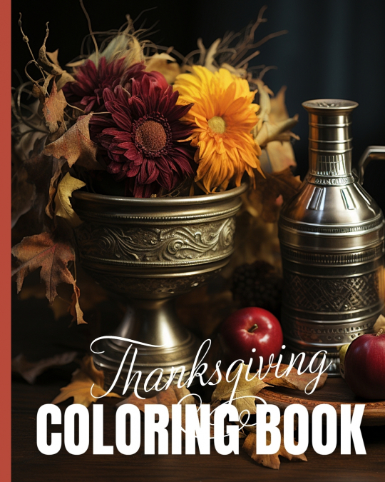 Thanksgiving Coloring Book For Kids