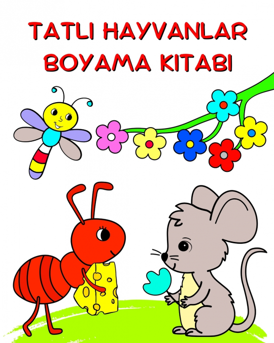 Tatlı Hayvanlar Boyama Kitabı