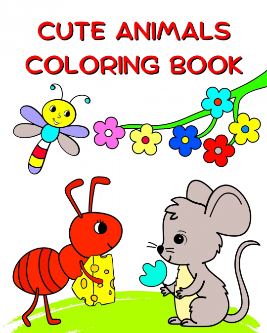 Cute Animals Coloring Book