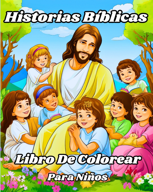 Libro de Colorear de Historias Bíblicas para Niños