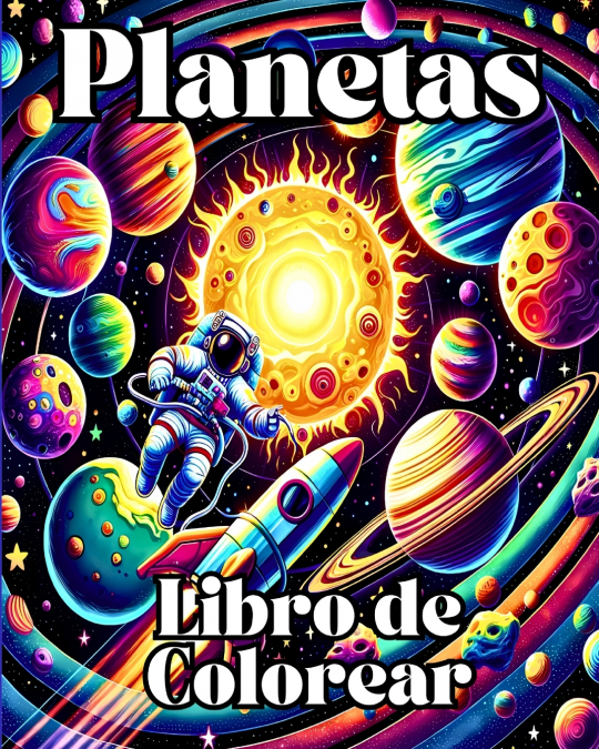 Planetas Libro de Colorear