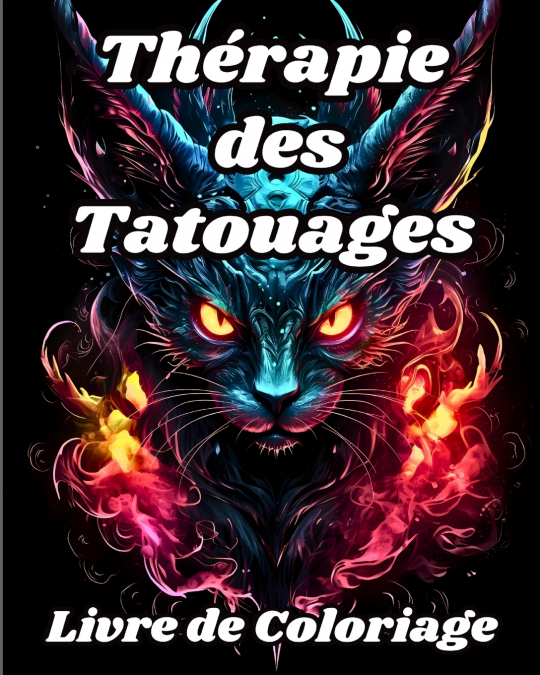 Livre de Coloriage de Thérapie des Tatouages