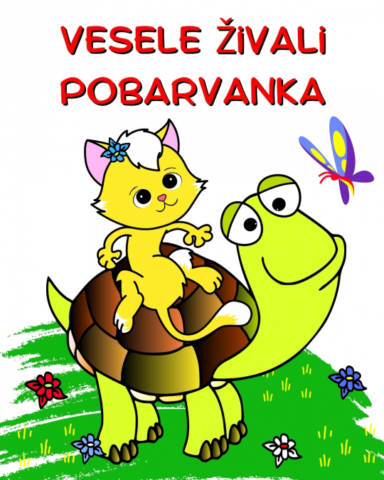 Vesele Živali Pobarvanka