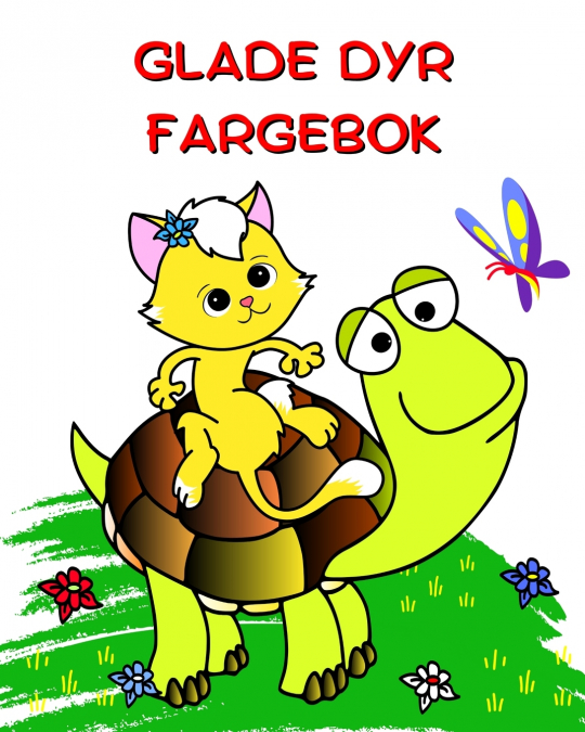Glade Dyr Fargebok