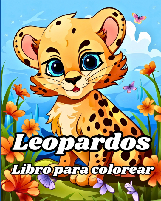 Libro para colorear de Leopardos