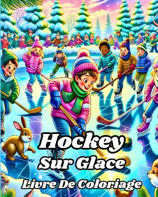 Livre de Coloriage de Hockey Sur Glace