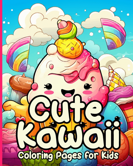 Cute Kawaii Coloring Book | Easy ways to draw Kawaii Doodle