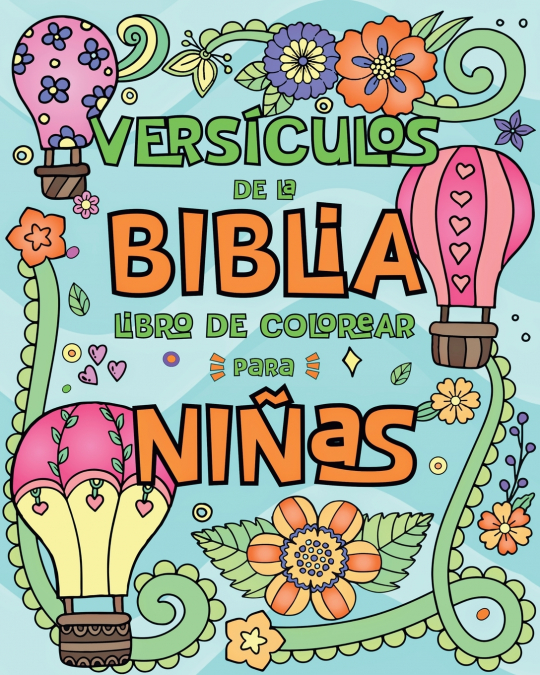 Versículos de la Biblia Libro de Colorear para Niñas