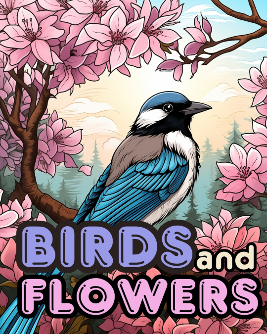 Birds and Flowers Coloring Book vol. 2