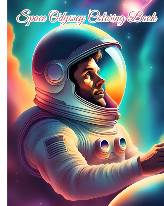 Space Odyssey Coloring Book For Children