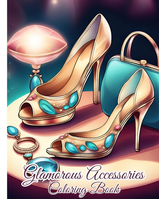 Glamorous Accessories Coloring Book