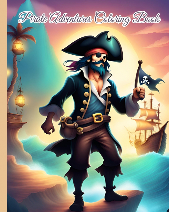 Pirate Adventures Coloring Book