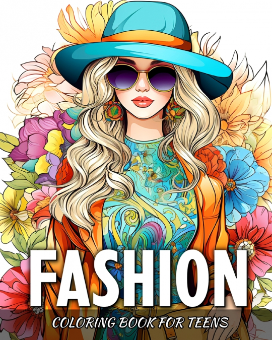 Fashion Coloring Book for Teens