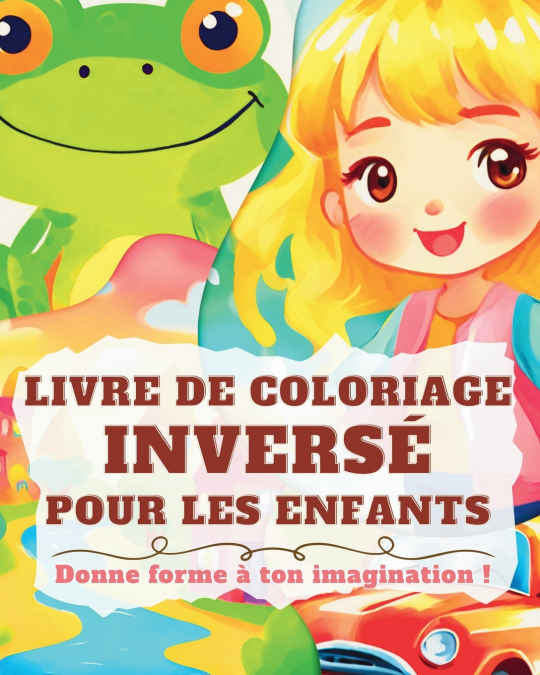 Livre de Coloriage Inversé pour les Enfants