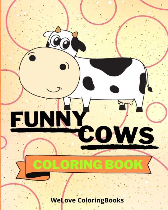 Funny Cows Coloring Book
