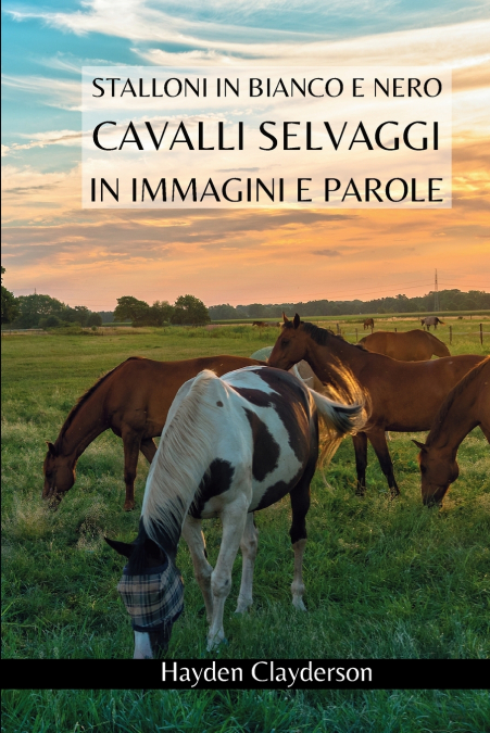 Cavalli Selvaggi in Immagini e Parole - Stalloni in Bianco e Nero