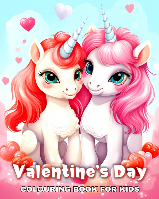 Valentine’s Day Colouring Book for Kids