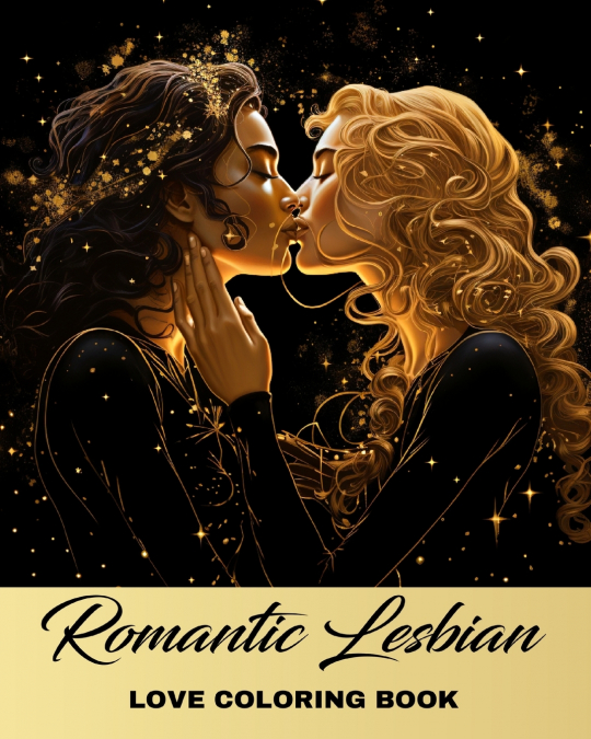 Romantic Lesbian Love Coloring Book