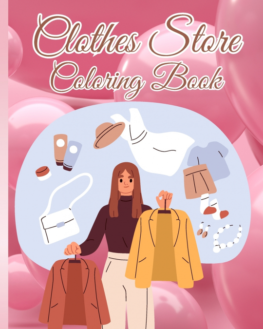 Clothes Store Coloring Book