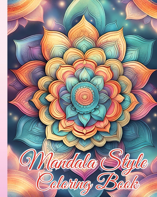 Mandala Style Coloring Book