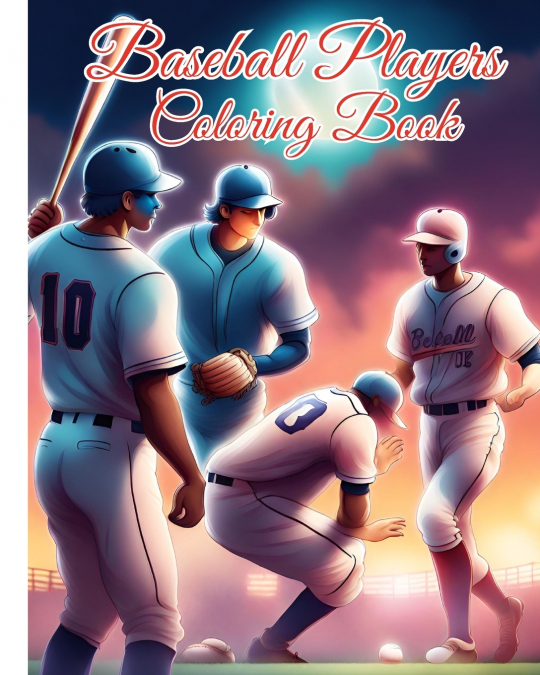 Baseball Players Coloring Book
