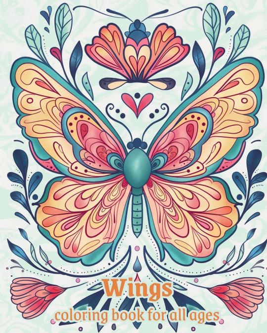 Wings - coloring book for all ages