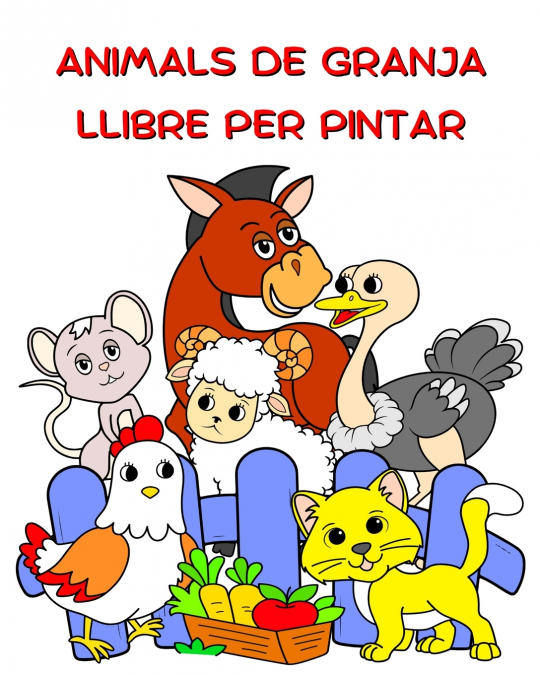 Animals de Granja Llibre per Pintar