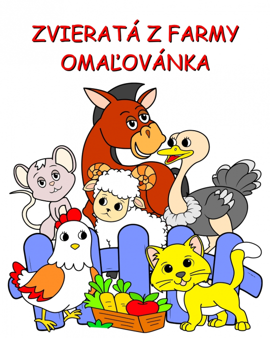 Zvieratá z farmy Omaľovánka